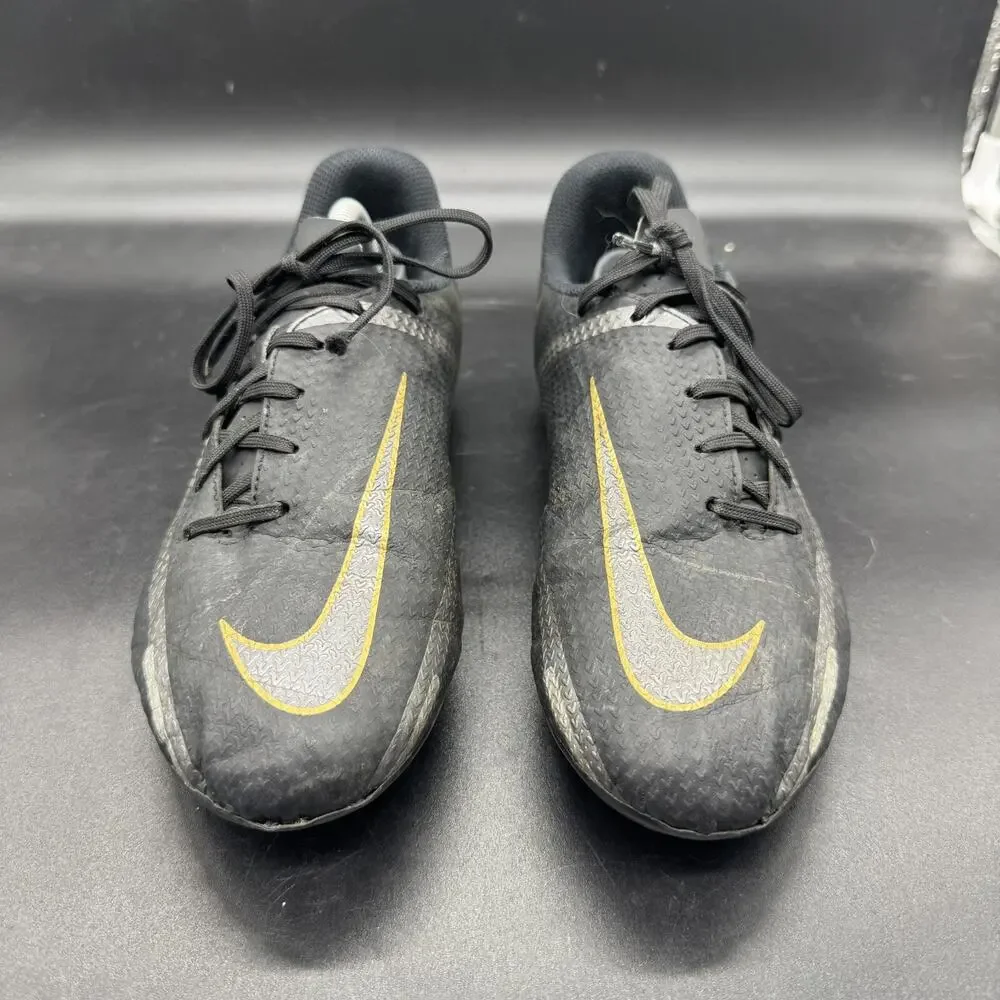 Nike Phantom Black Kids Soccer Cleats Size 5.5Y DC0812-007